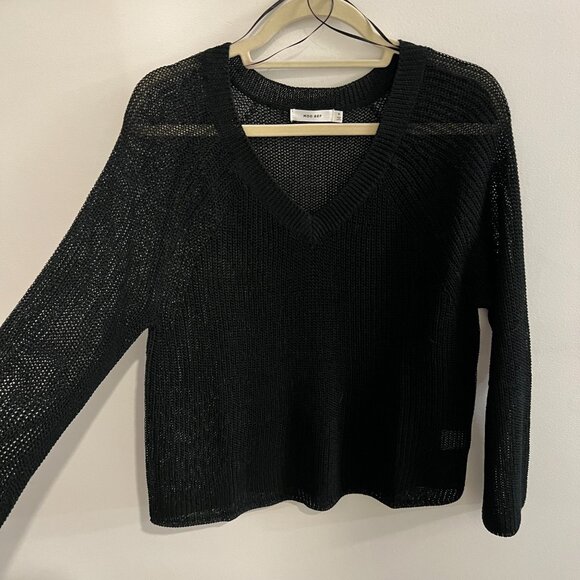 Mod Ref Open Knit Sweater - NWOT - Size Small - Picture 2 of 5